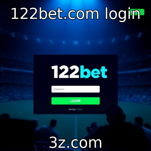 122bet.com login : Como o login em plataformas de jogos está evoluindo