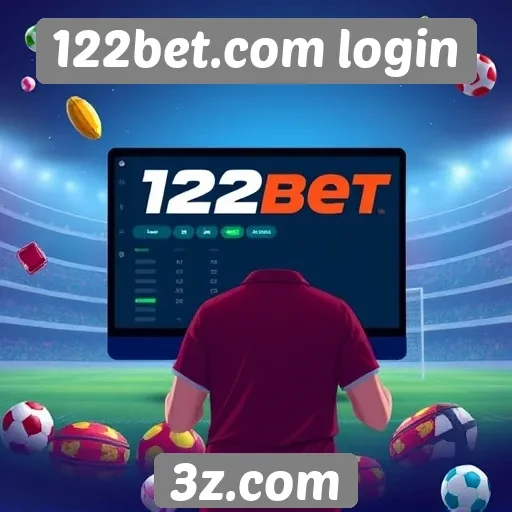 Análise do processo de login no 122bet.com